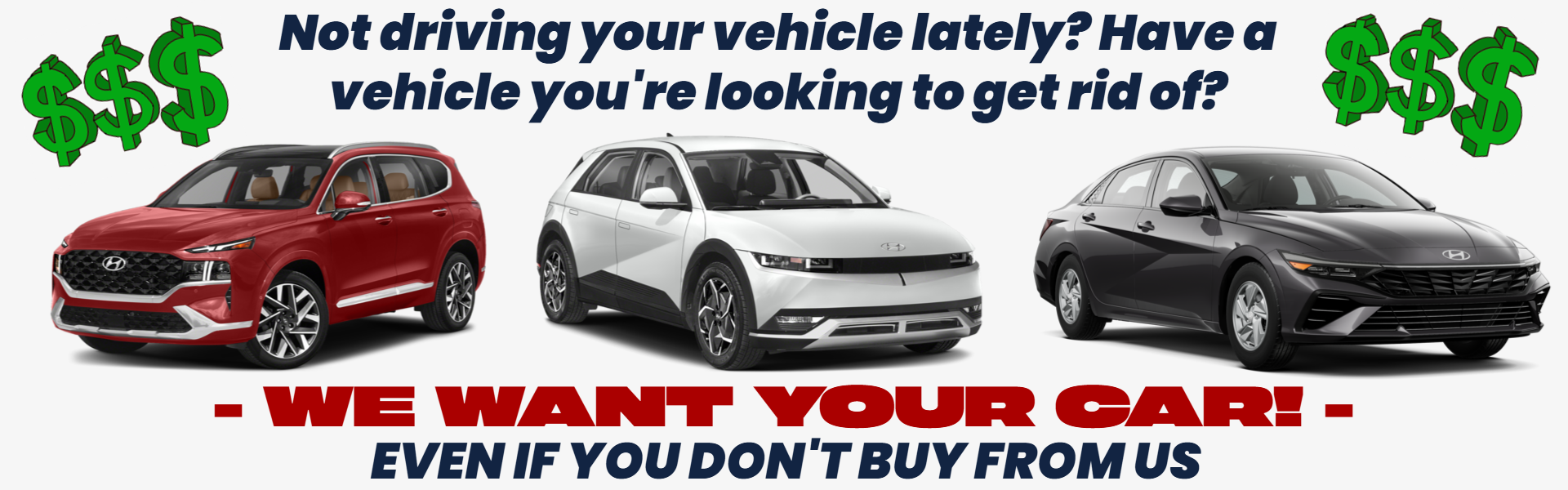 CONTACT US TO SELL YOUR CAR TODAY