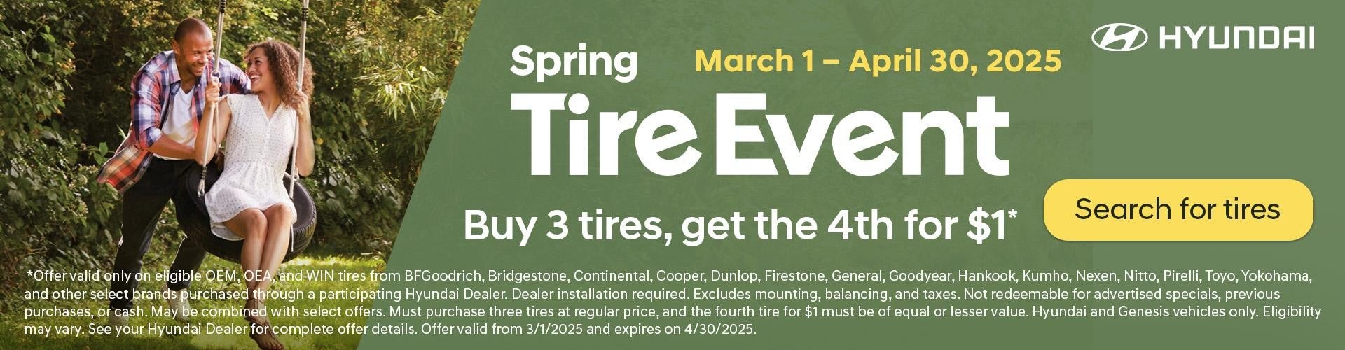 Spring Tire Offer